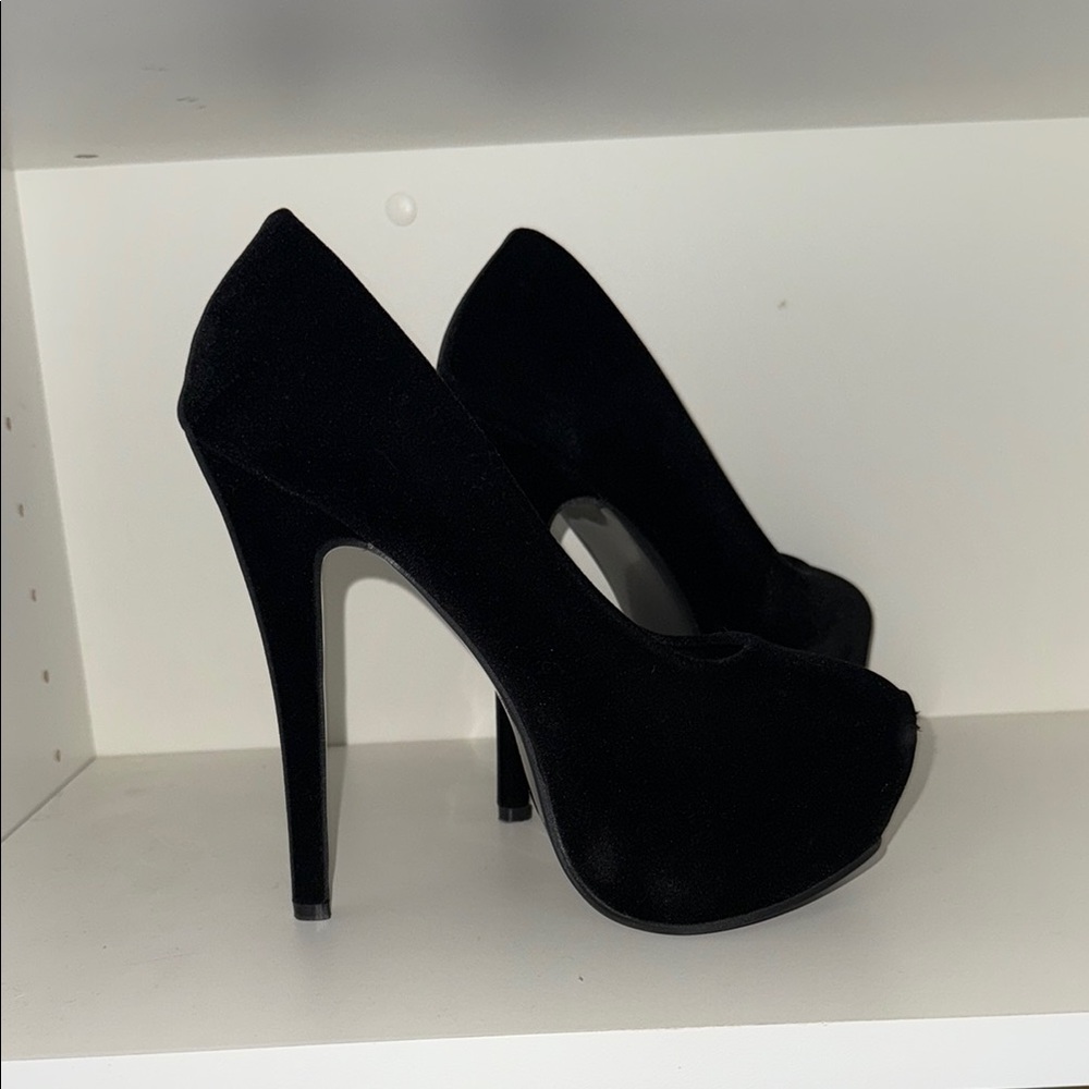 Elegant Black High Heels
